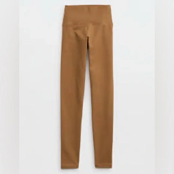 OFFLINE By Aerie The Hugger High Waisted Legging - New - Sold Out! Camel Medium - Picture 5 of 10
